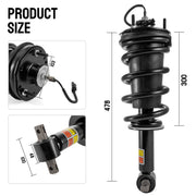 DURAFORCE Front Rear Shock Strut Assys for GMC Yukon Escalade Tahoe Suburban 2015-2020 4Pc