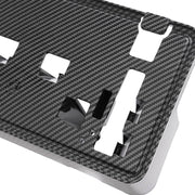 DURAFORCE Front License Plate Mount Holder Carbon Style for Ford F-150 F150 2021-2023