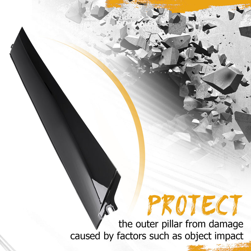 Left Windshield Pillar Trim Molding for Infiniti QX56 QX80, for Nissan Armada
