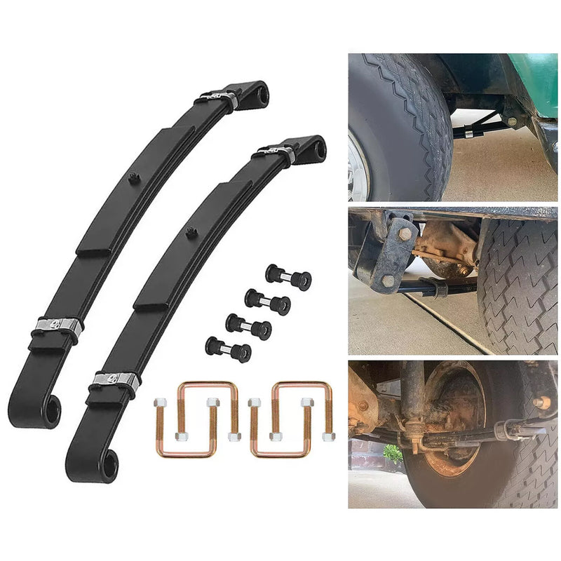 Rear Leaf Springs Heavy Duty for EZGO TXT 1996-2013 Golf Cart Set of 2