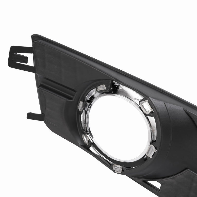 Left And Right Side Fog Light Cover Bezel Trim Chrome for Cadillac SRX 2010-2016