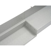 DURAFORCE Rear Step Bumper 83" Gray Universal Screw-On for Enclosed Utility Body