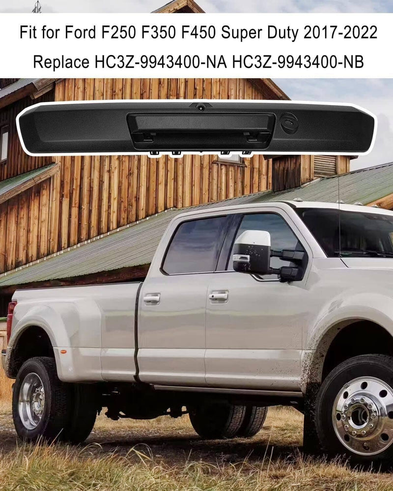 Tailgate Handle Rear View Backup Camera for Ford Super Duty 2017-2022