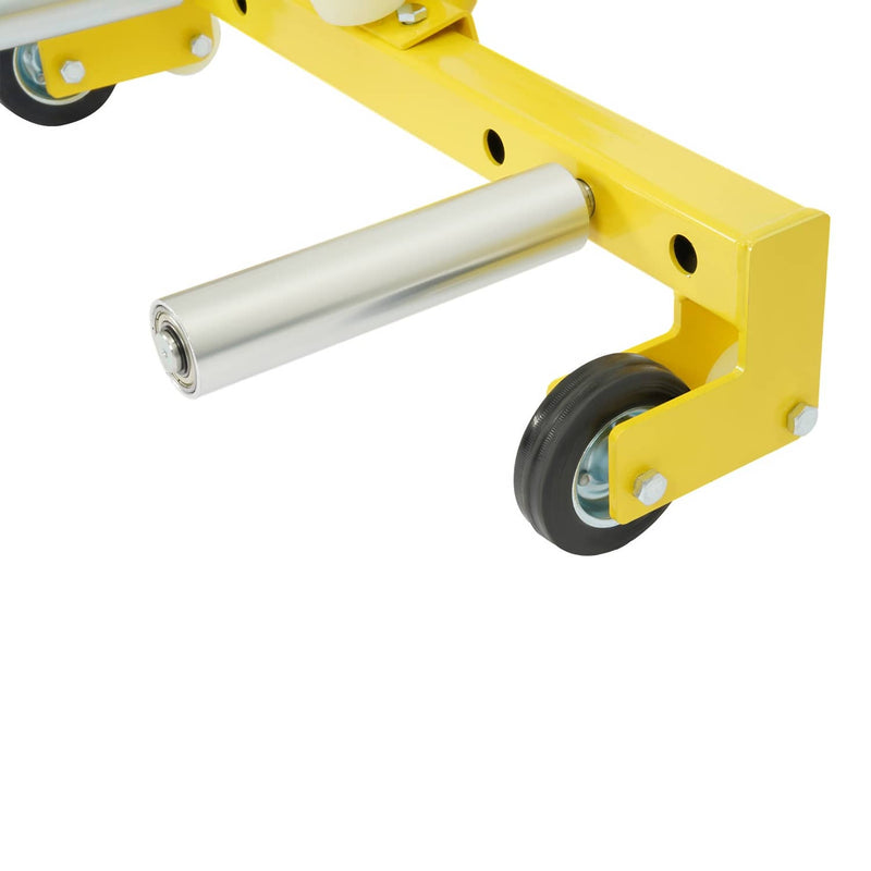 DURAFORCE 440lbs Tire Moving Cart Heavy Duty Rolling Wheel Dolly Lift Workshop