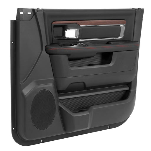 DURAFORCE Inner Door Panel for Dodge Ram 2013-2018 1500 2500 3500 Passenger Textured Black