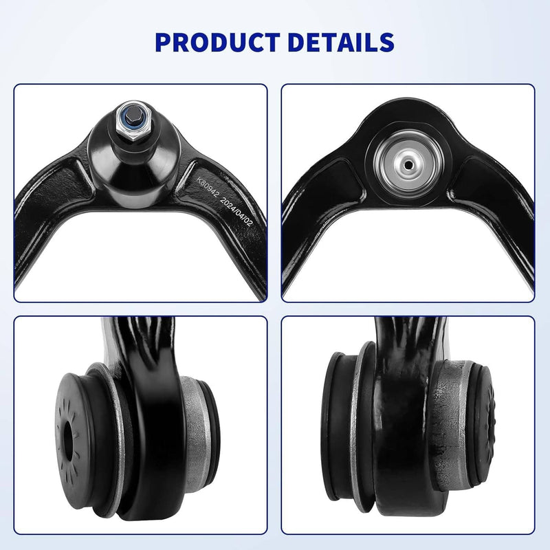 13Pcs Front Upper Control Arms Tie Rods Idler Arm Kit for Chevy Silverado