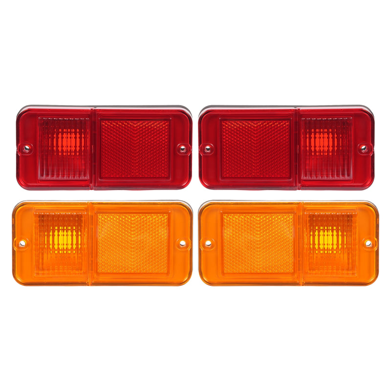 Front Rear Side Marker Lights for Chevrolet and GMC C/K Pickup Trucks 1968-1972