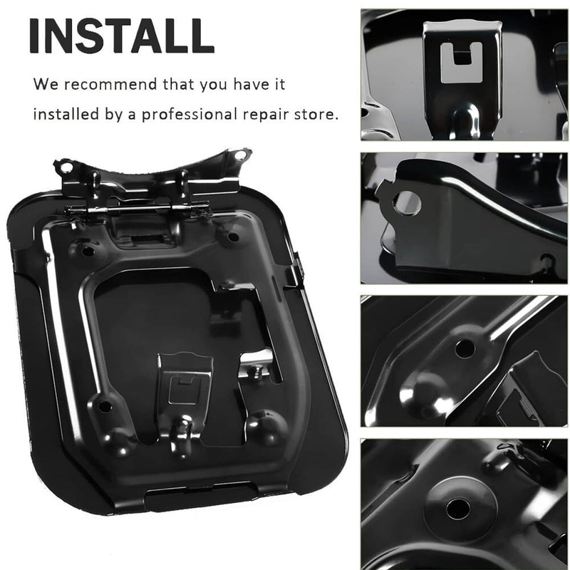 Black Gas Lid Door Fuel Door 77350-08020 for 2011-2020 Toyota Sienna 2.7L 3.5L