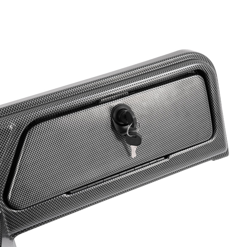 Carbon Fiber Style Dash Cover for EZGO Marathon 1986-1994 Golf Cart