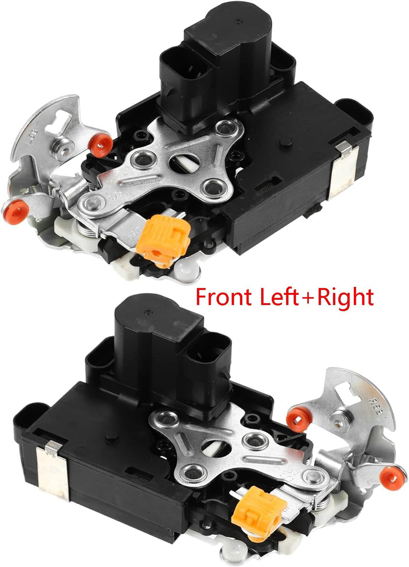 Pair of Power Door Lock Actuator with Latch for Chevrolet GMC Front Left & Right