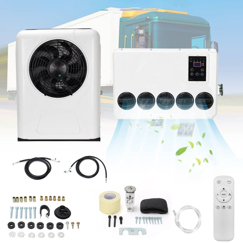 12000BTU 12V Truck Cab Air Conditioner Split AC for Semi Bus RV Caravan
