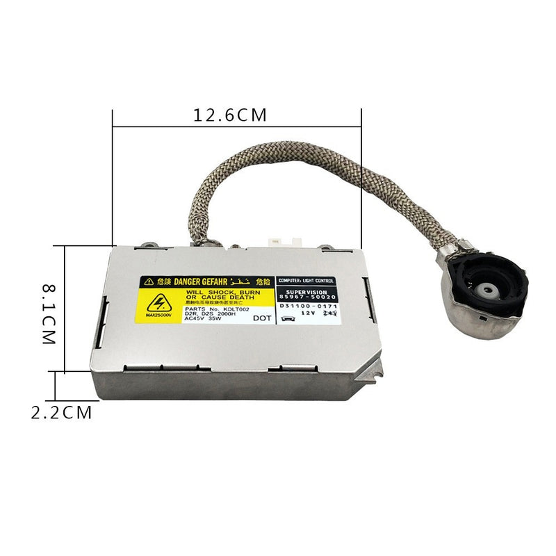 HID Xenon Headlight Ballast w/ Igniter Bulb for Lexus RX300 RX330 RX350 RX400h