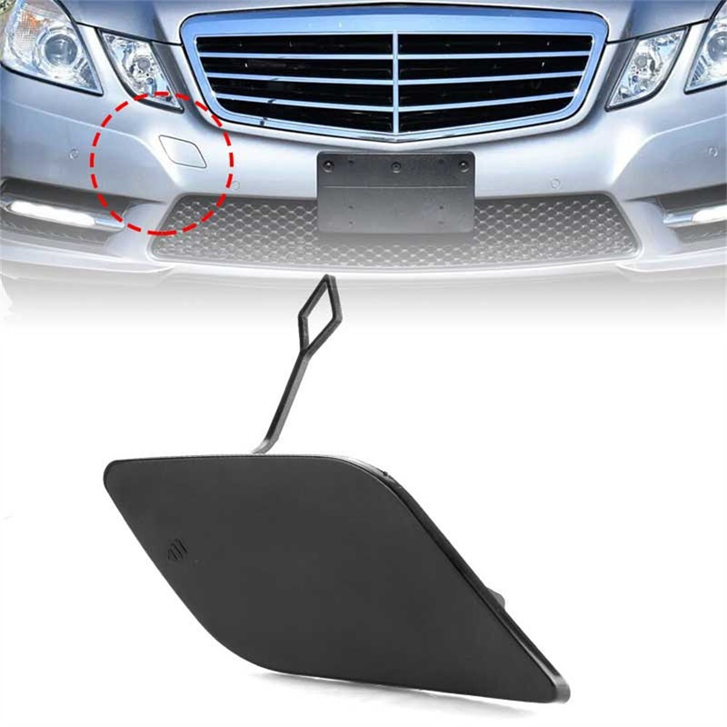 A2128850126 Car Front Bumper Tow Hook Cover for Mercedes-Benz E350 2010-2013