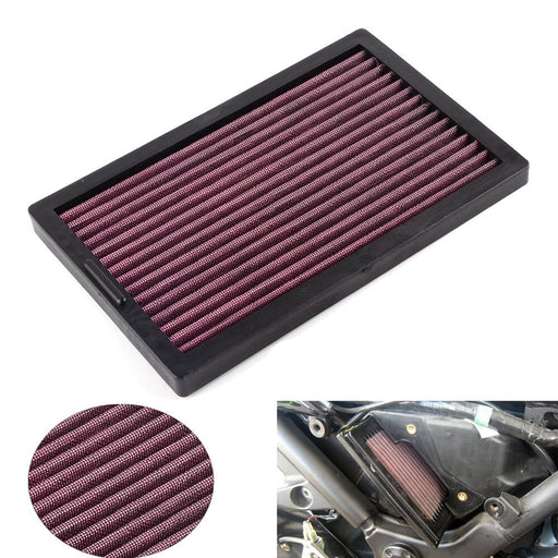 DURAFORCE EX250F Intake Air Filter Cleaner for Kawasaki Ninja 250R EX300 08-17 Bike