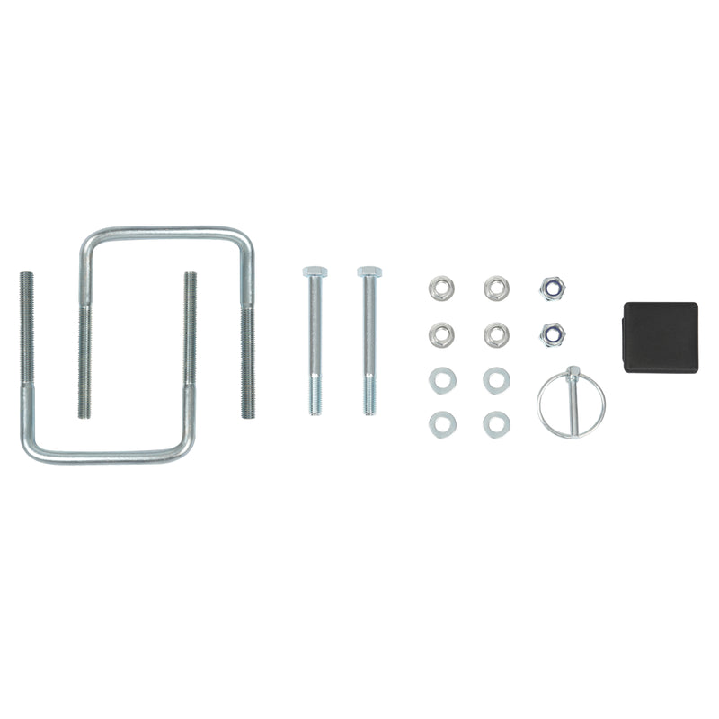 Powder Coated Black Bumper-Mounted Swing Arm Assembly Universal for Grilling