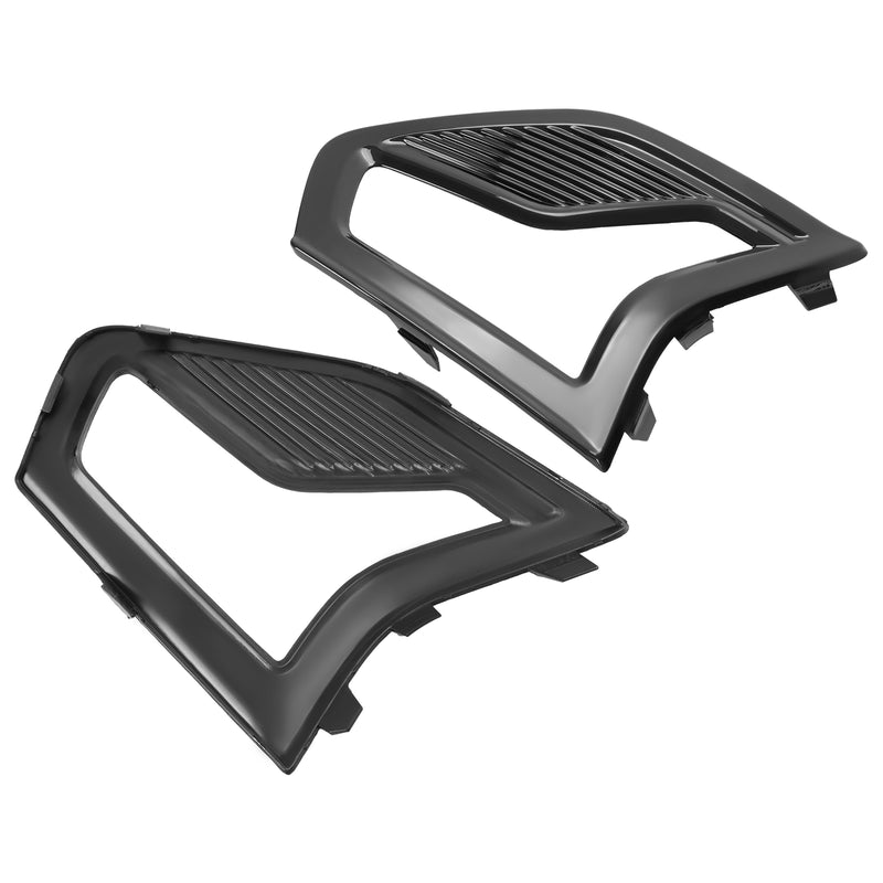 Front Bumper Fog Light Lamp Grille Covers Bezel Trim for Ford Fusion 2019-2020
