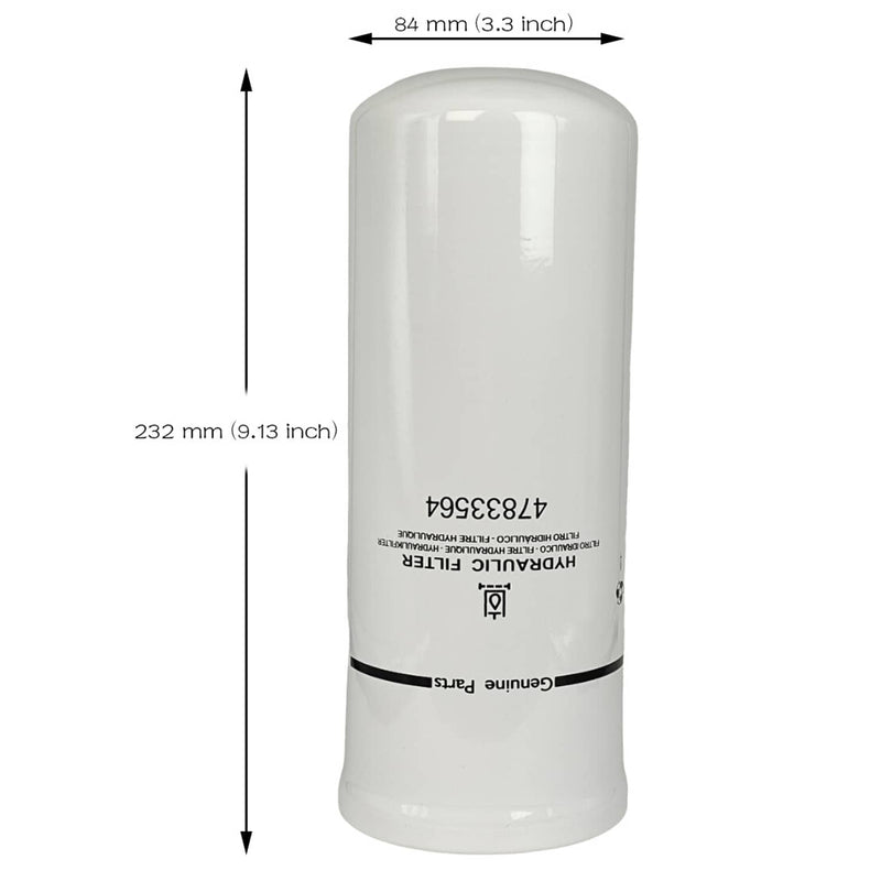 DURAFORCE 47710533 Hydraulic Filter for New Holland C232 C227 C234 C238 L213 L215 L218