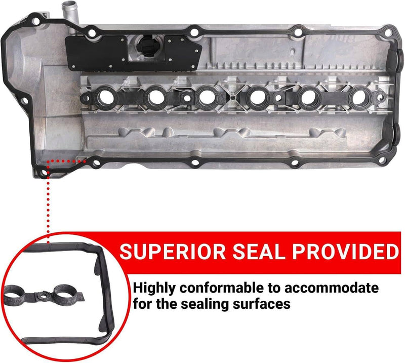 11121703341 Aluminum Valve Cover for BMW E36 E39 323is 328is 528i M3 Z3