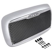 DURAFORCE Front Grille With Bug Screen Chrome Mesh Style for Freightliner Columbia 00-12