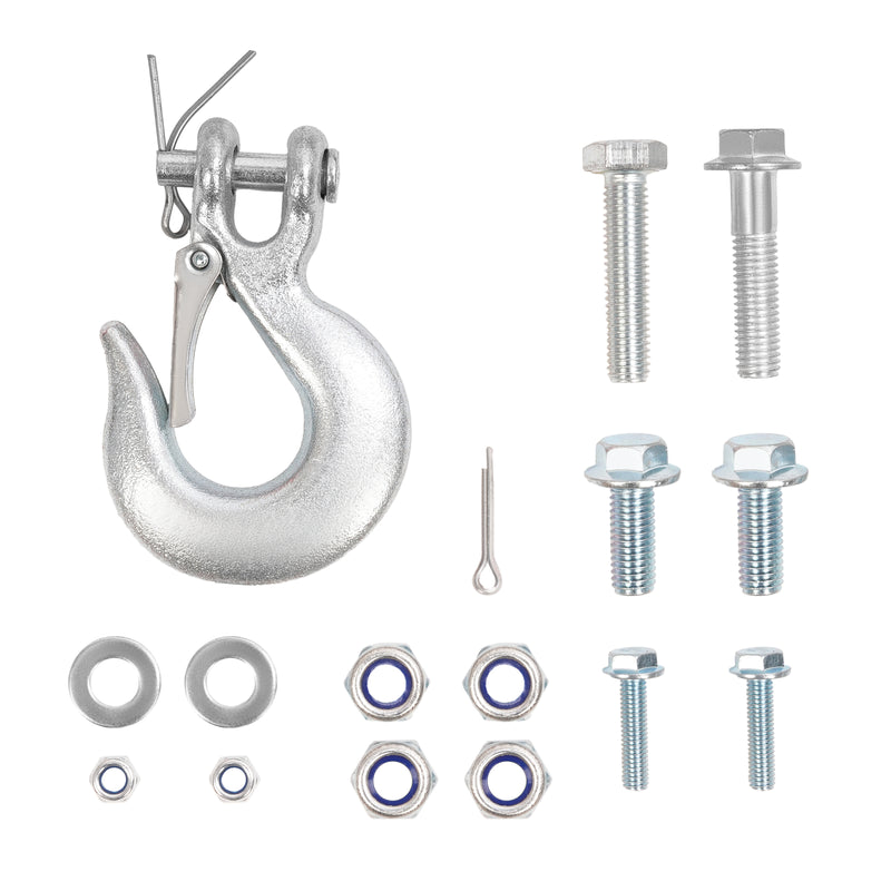Steel Snow Plow Pulley Fairlead Kit for ATV UTV Winches Wide-Spool Bolt Patterns