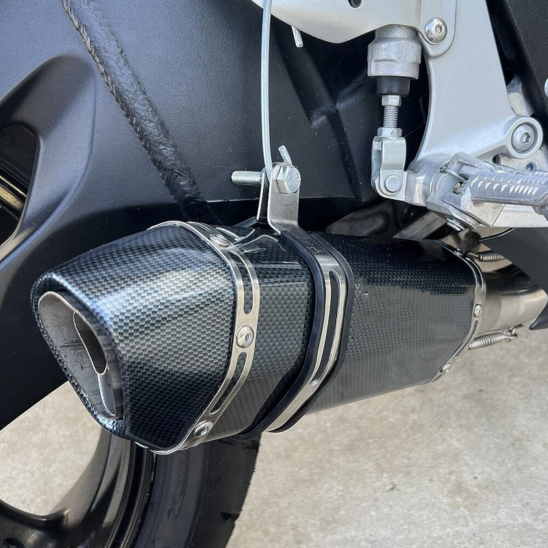 38mm-51mm Motorcycle ATV Exhaust Muffler Tail Pipe DB Killer Silencer