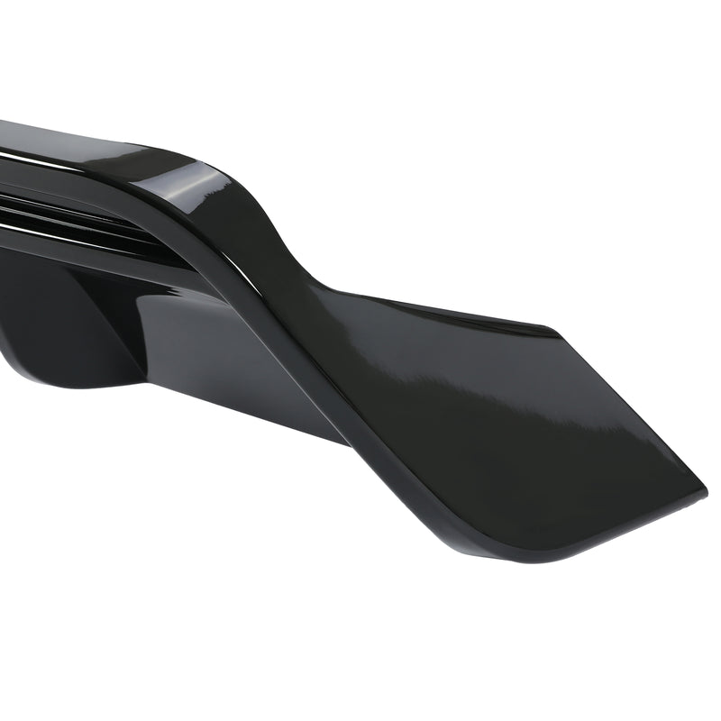 Shark Fin Rear Bumper Diffuser Glossy Black for Toyota Camry SE XSE 2018-2023
