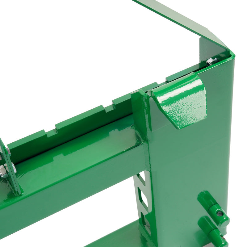 4000lbs Pallet Fork Frame for John Deere Loader Skid Steer 2" Receiver Hitch