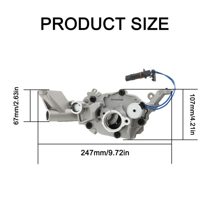 68252670AA Engine Oil Pump for Jeep Grand Cherokee Dodge Durango Chrysler 3.6L