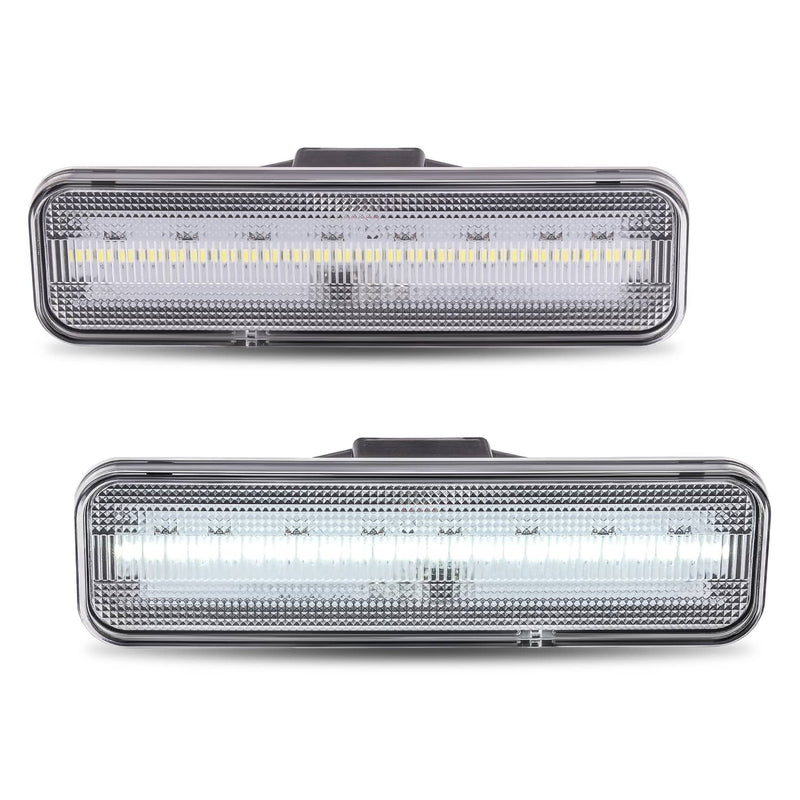 DURAFORCE LED Front Bumper Side Marker Lights for El Camino & Caballero 1978-81 1982-1987