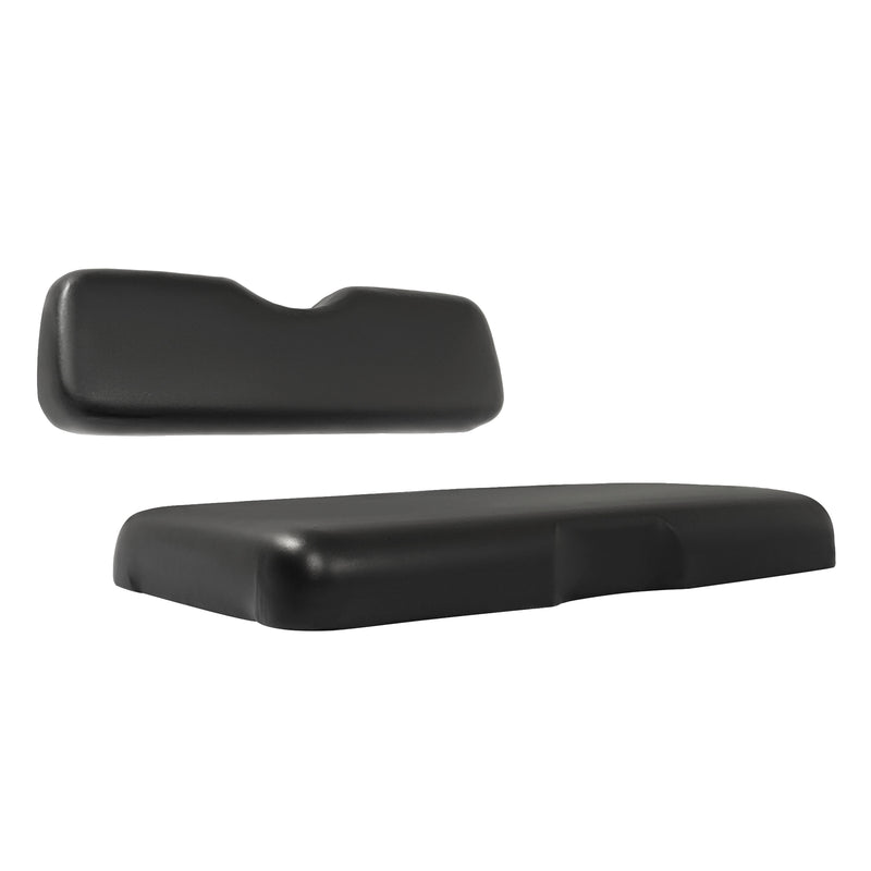 Front Seat Bottom and Backrest Kit for EZGO RXV Back Cushion Golf Cart 08+