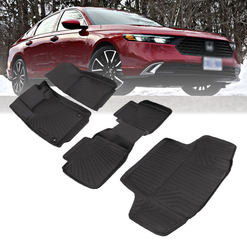 Full Set Floor Mats Cargo Liner for Honda Accord Hybrid 2023-2025