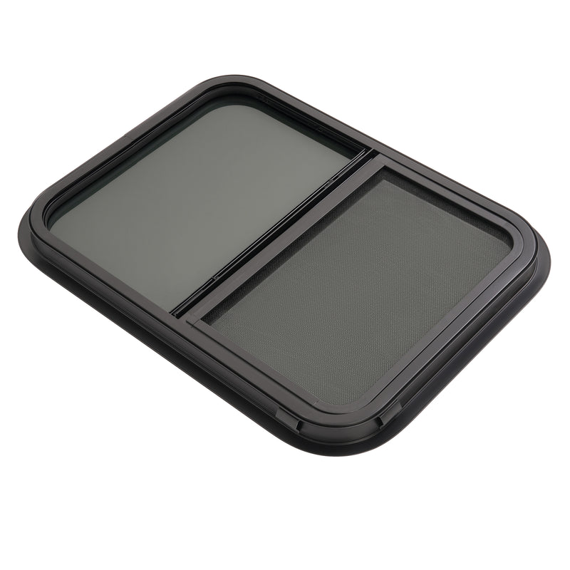 RV Window 18x24 Vertical Slider with Screen for Camper Trailer Universal