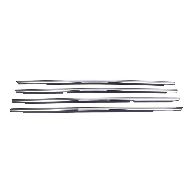4Pcs Window Molding Trim Weather Strip Seal Strip for 2002-2006 Toyota Camry