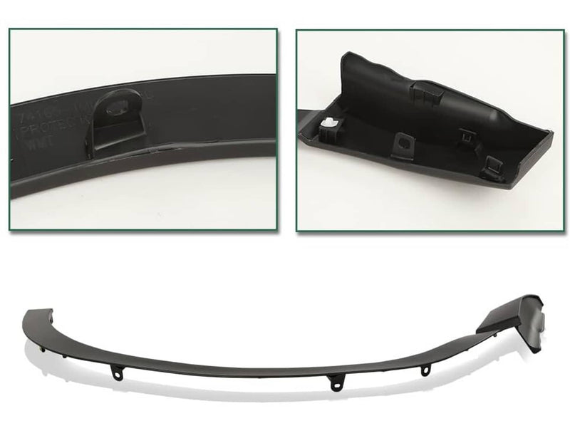 Black Fender Trim Set for Honda CR-V Front Driver Passenger 2017-2022