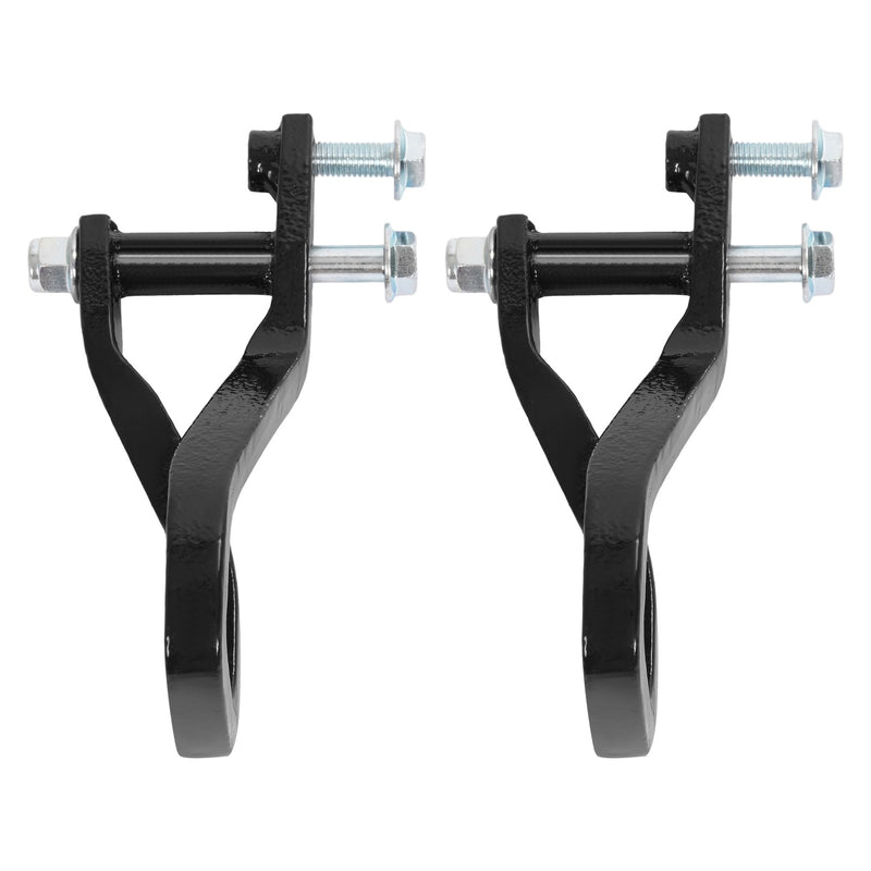 Heavy Duty Front Car Tow Hooks With Bolts for GMC Sierra 1500 2019-2026 Black