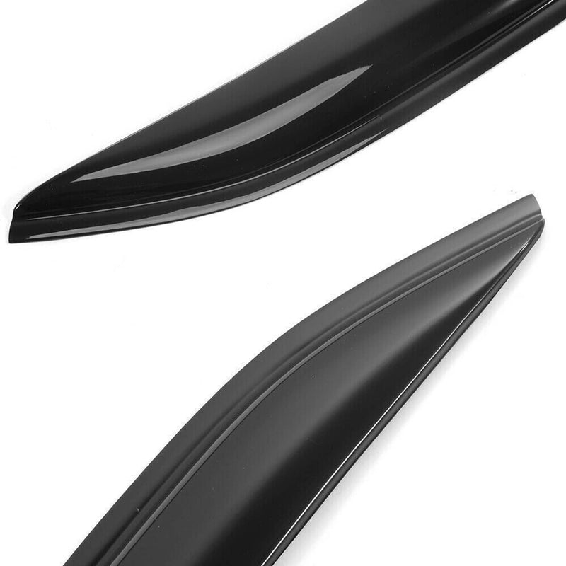 Window Visors Rain Guards for Honda Accord 2018-2022 3D Wavy Mugen Style