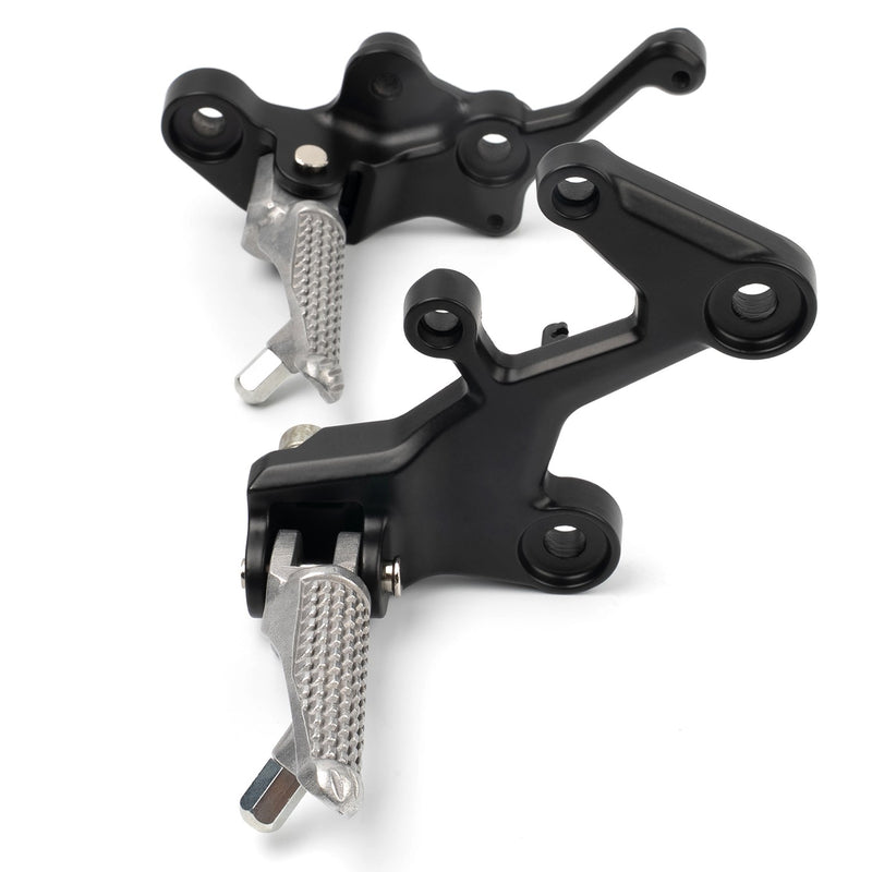 Rider Driver Footpegs Bracket for Kawasaki Ninja 400 2018-2024 Z400 2019-24