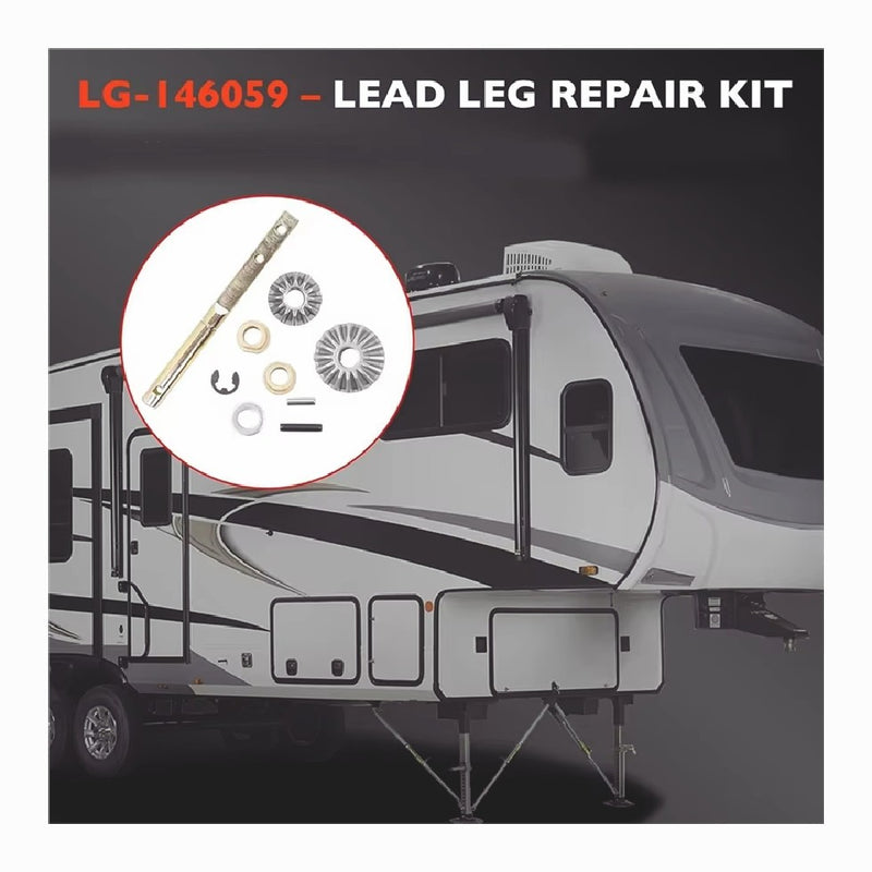 146059 Lead Power Landing Gear Leg Repair Kit for Lippert 5th Wheel RV Lead Leg