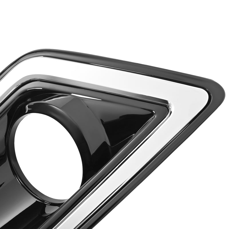 Fog Light Trim Bezel Cover for Ford Edge 2015-2018 Left Right Pair