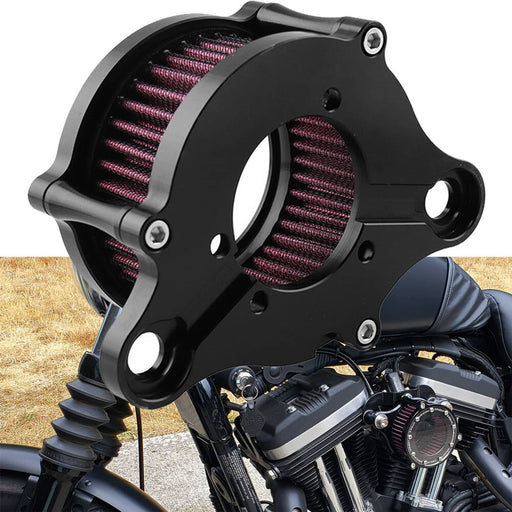 DURAFORCE Air Cleaner Intake Filter Kit for Harley Sportster Iron XL 883 1200 72 48
