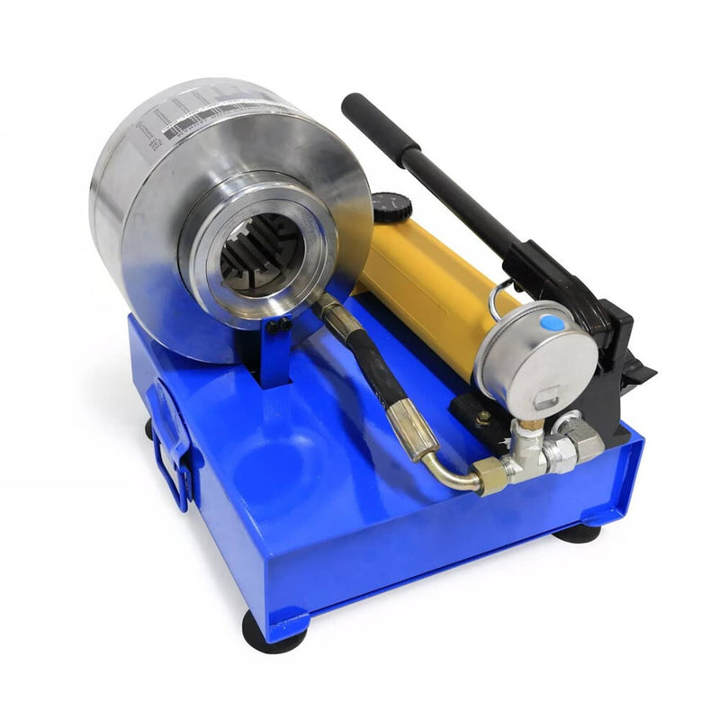 5600KN Hydraulic Hose Crimper Pipe Clamping Machine w/ 8 Dies 10mm-30m