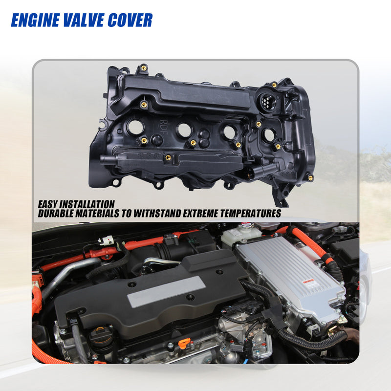 Engine Valve Cover for Honda Accord CR-V 2.4L L4 2013-2019 with Gasket
