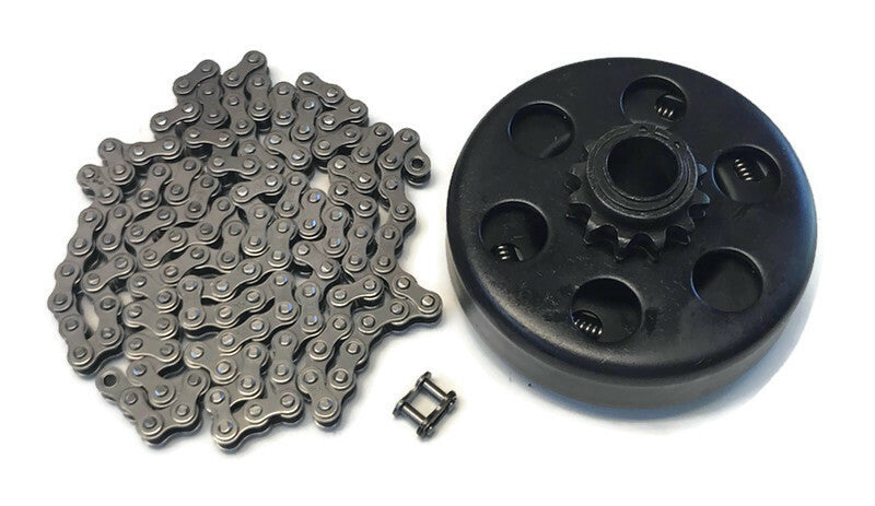 Clutch and Chain Kit for Manco 204B0 204D0 Critter 22512 22522 225 37501
