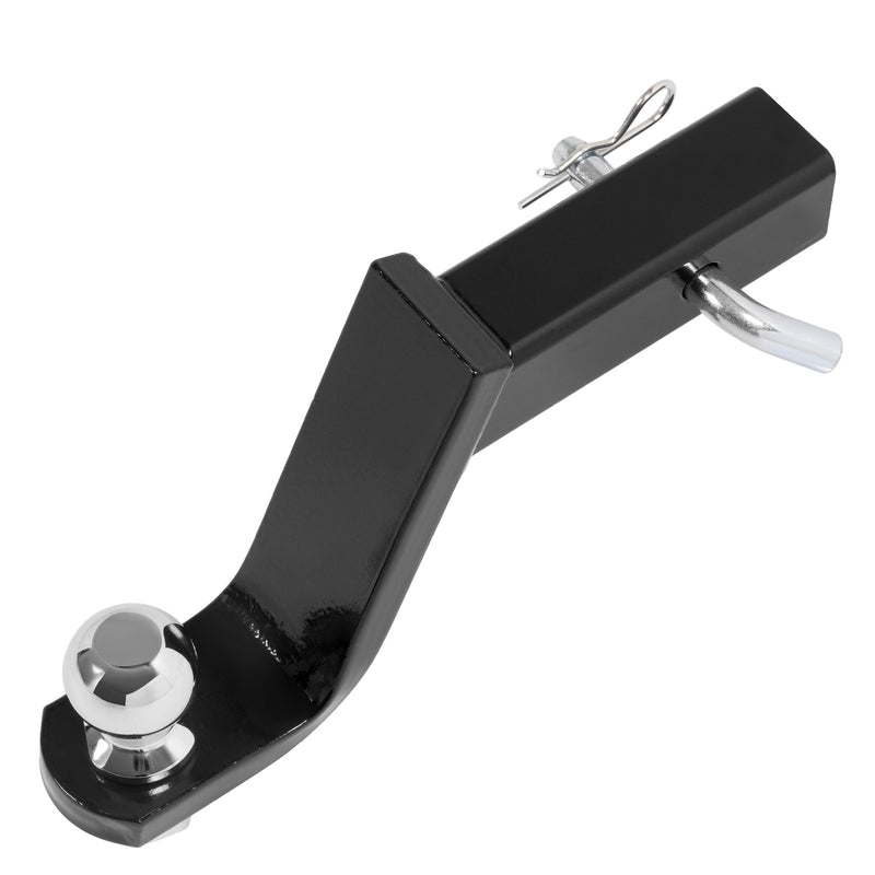 Trailer Hitch Ball Mount With 2" Ball And Pin Fits 2" Receiver 7500 Lbs 6" Drop