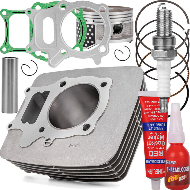 74mm Big Bore Cylinder Piston Top End Kit for Honda TRX250EX 2001-2008