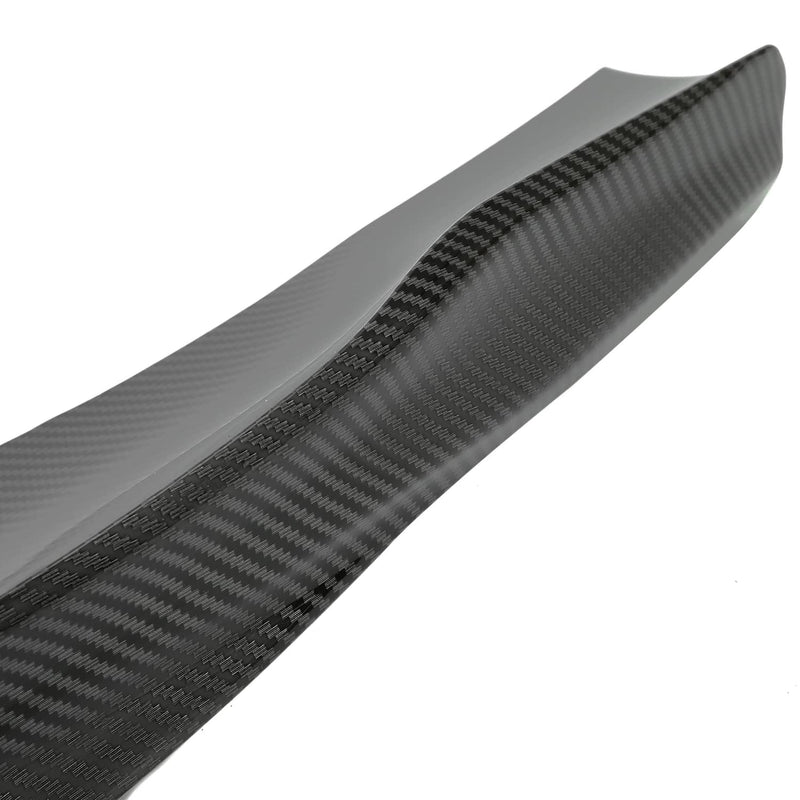 DURAFORCE Front Bumper Lip Spoiler Splitter for BMW F10 M5 2012-2017 Carbon Fiber ABS