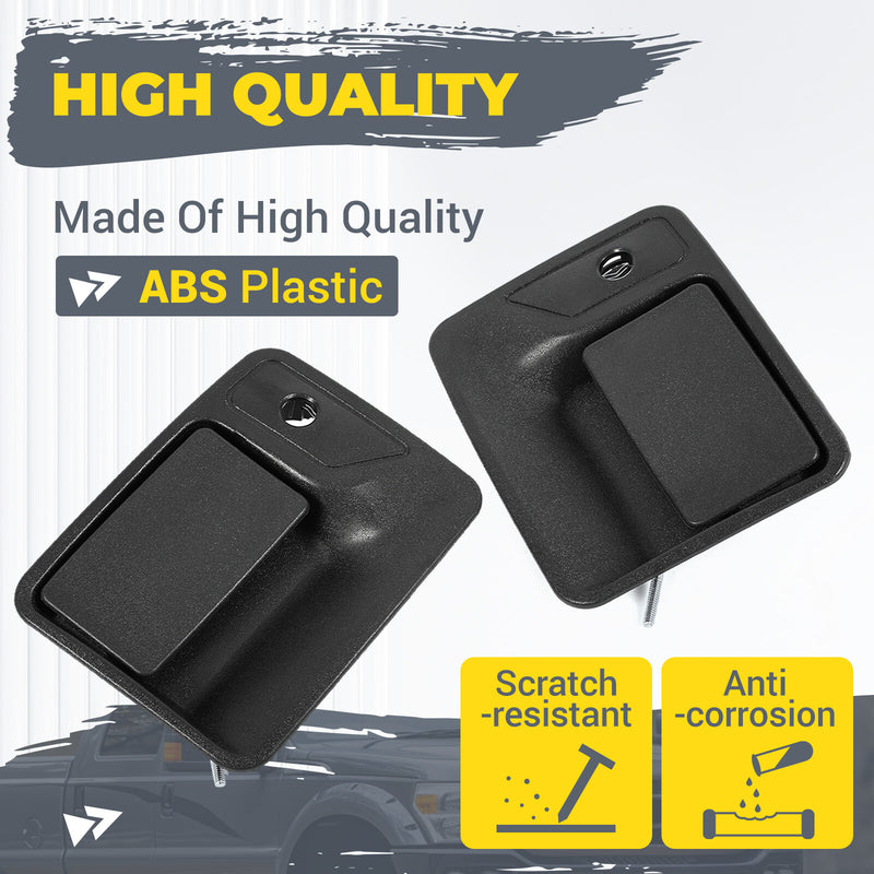 Outside Exterior Door Handle Front Left Right for Ford 1999-2016 F-250 F350 Pair