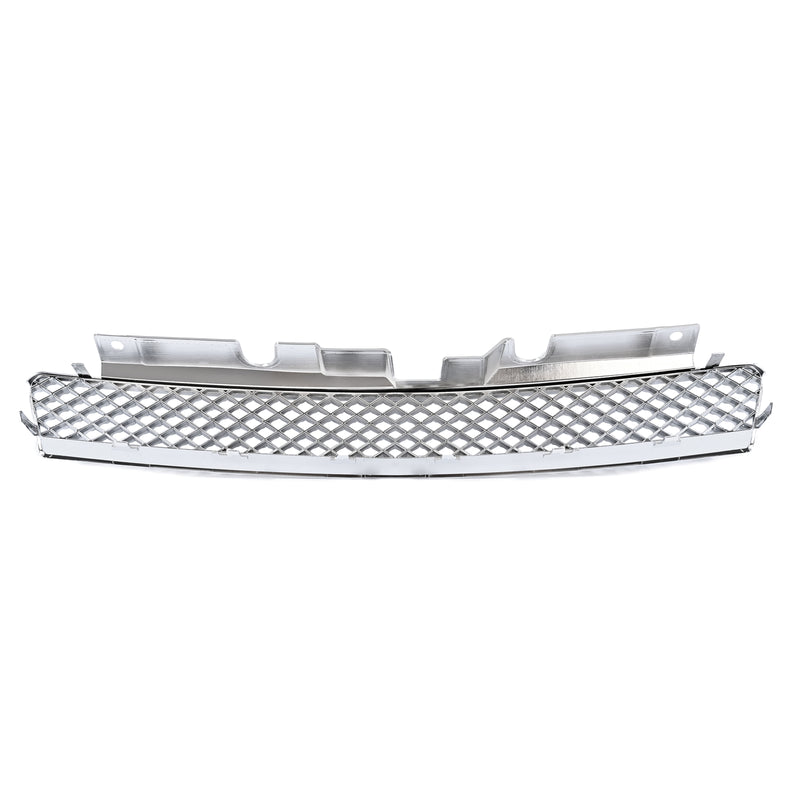 Chrome Mesh Front Hood Upper Bumper Grille for Chevy Impala Limited 2006-16