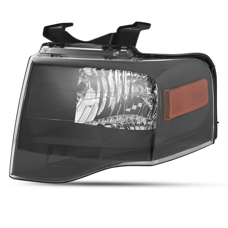 DURAFORCE 7L1Z13008DB Headlight Left With Bulbs for Ford Expedition 2007-2014