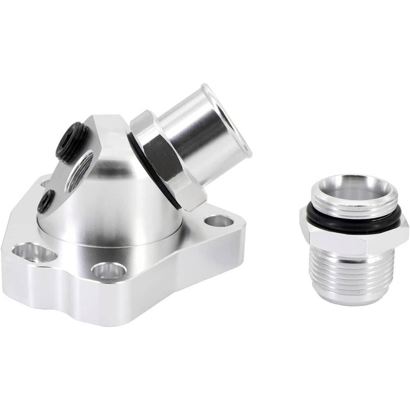 Aluminum Radiator Hose Swivel Neck Thermostat Housing for Honda K20 K24 K-Series